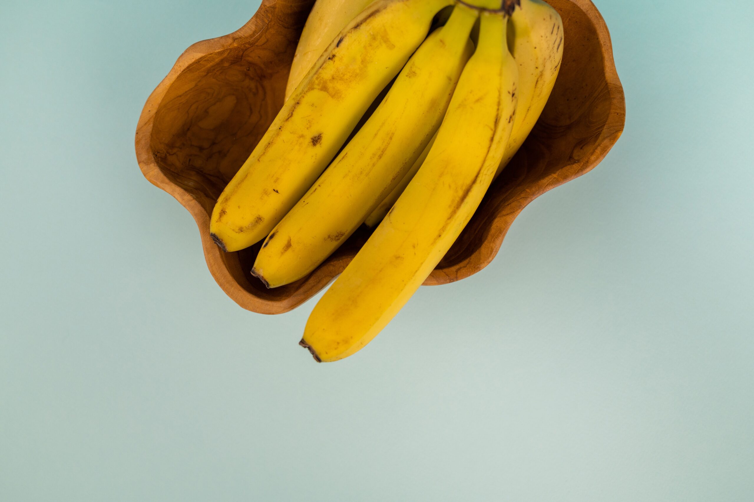 Ripe, heavily spotted bananas ideal for an easy banana bread recipe